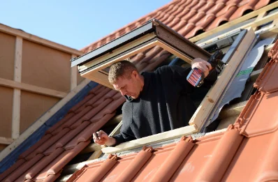 Pose de fenêtres de toit Velux à Bernouil